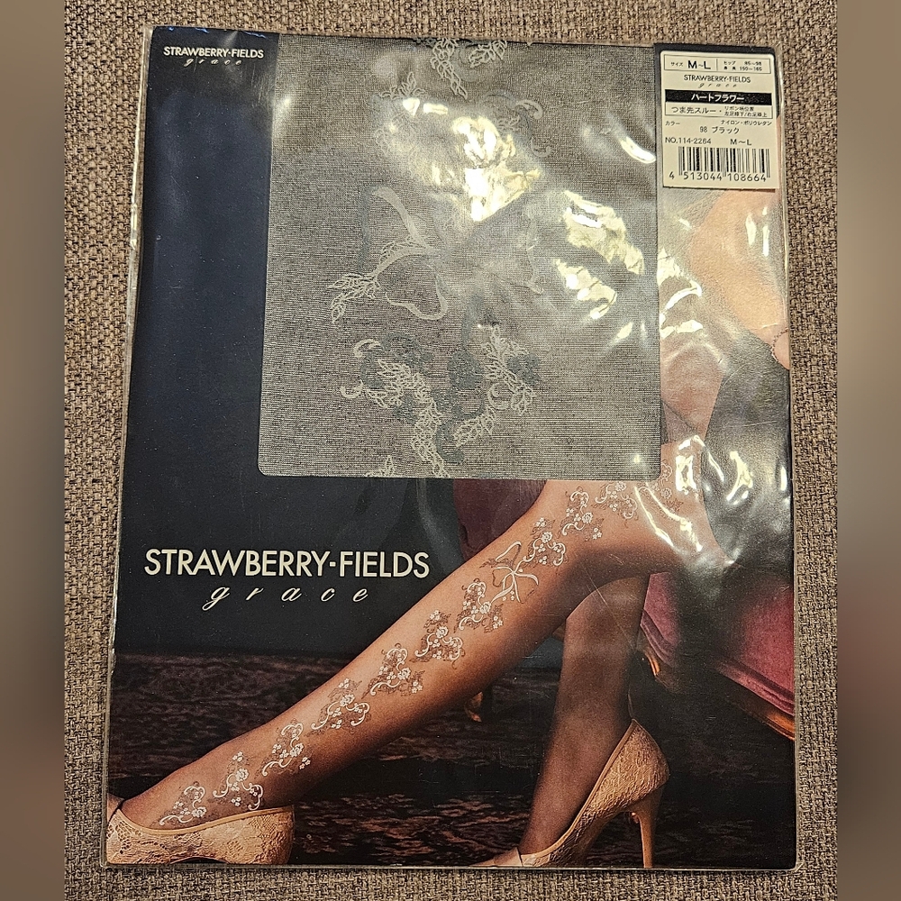 Sheer Tights with Prints